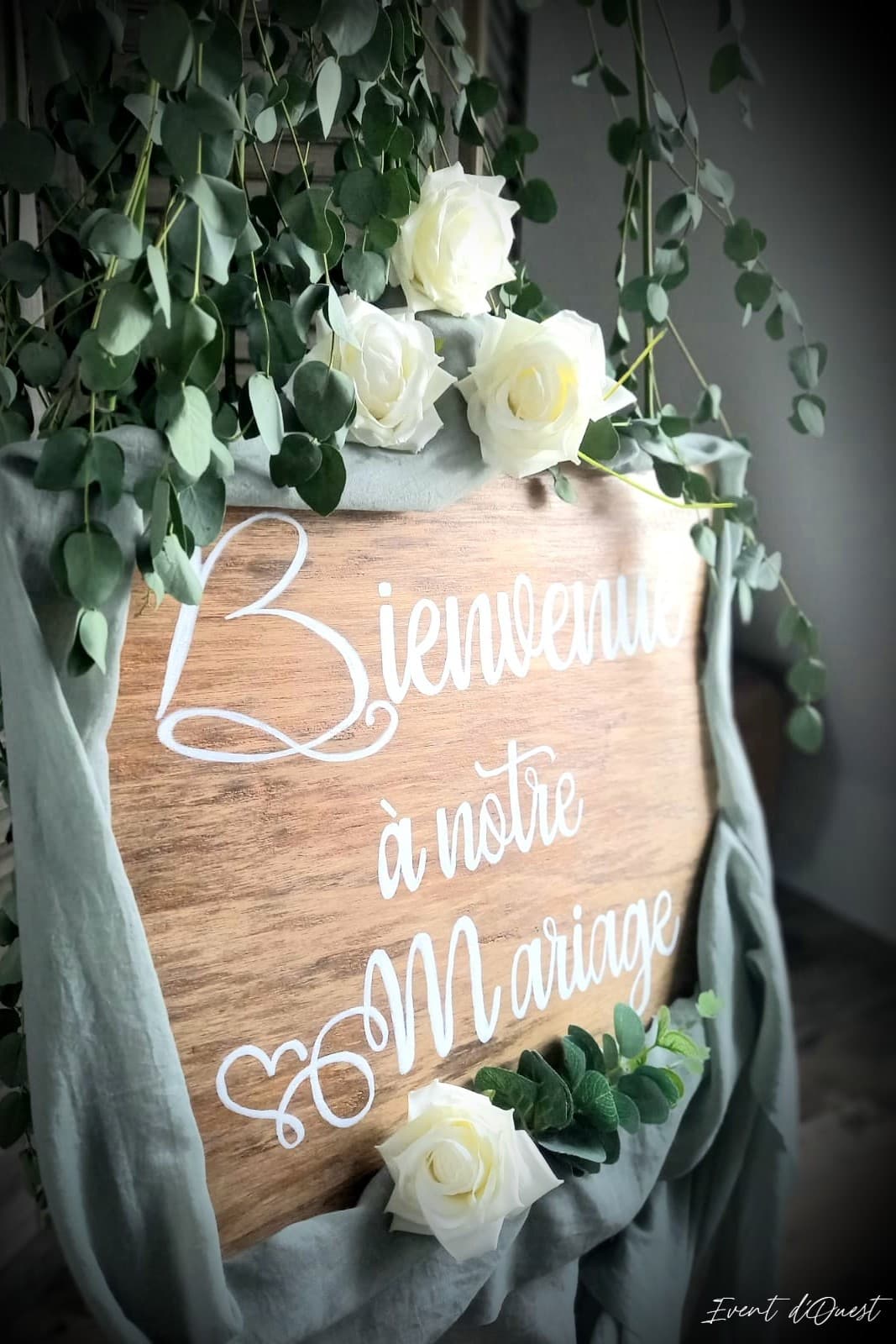 Décoration pour mariage champetre en Ille-et-vilaine