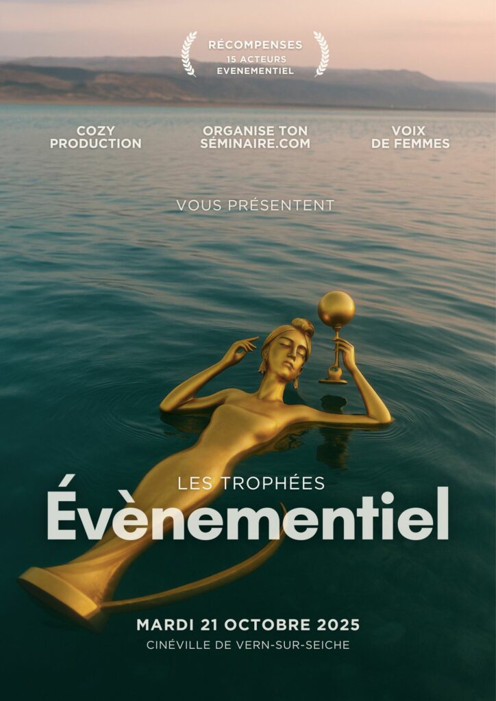Affiche officielle des Trophées de l'Evénementiel