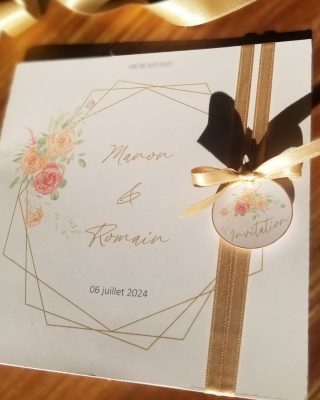 La papeterie et le faire-part de mariage en Ille-et-Vilaine